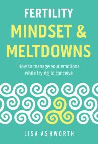Fertility Mindset & Meltdowns, How to manage your emotions while trying to conceive, by Lisa Ashworth, published by Cherish Editions, UK November 2023